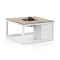 Cosiraw Lounge Feuertisch 100x100x55 cm