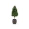 Designplants/Luca Lifestyle Buchsbaum Tower Kunstpflanze (h:110 cm) mit Terreno Balloon Blumentopf