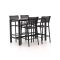 Bellagio Roma/Trecenta 150 cm Gartenbar-Set 5-teilig