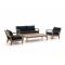 ROUGH Batang Sessel-Sofa Lounge-Set 4-teilig