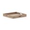 ROUGH-X Tablett 50x50 cm - Old Teak Greywash