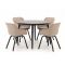 Hartman Le Soleil Element/Sophie Studio ø128cm dining tuinset 5-delig