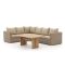 Intenso Carpino/ROUGH-L Gartentisch lounge-Set 3-teilig links