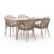 Tierra Outdoor SantaFe/Elegante 160 cm Gartenmöbel-Set 5-teilig