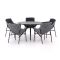 Manifesto Novara/Sora ø 127 cm Gartenmöbel-Set 6-teilig