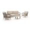 Tierra Outdoor Juno/Moretti Sessel-Sofa Lounge-Set 4-teilig