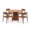 Bellagio Balba/Santa Severina ø 130 cm Gartenmöbel-Set 5-teilig stapelbar
