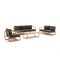 Apple Bee Dolce Sessel-Sofa Lounge-Set 4-teilig