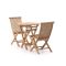 Sunyard Country/Preston ø 65 cm Balkonmöbel-Set 3-teilig