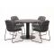 Tierra Outdoor Rivera/La Fonte ø 120 cm Gartenmöbel-Set 5-teilig