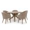 Intenso Tropea/ROUGH-Y ø 150 cm Gartenmöbel-Set 6-teilig