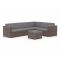 ROUGH-C Ecklounge-Set 5-teilig 6-Sitzer