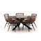 Intenso Asti/Rough-Y Ø 150 cm Gartenmöbel-Set 6-teilig