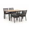 Manifesto Rivola/Fidenza 160 cm Gartenmöbel-Set 5-teilig