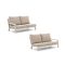 Bellagio Vazzola Lounge Element linker Arm + rechter Arm 169 cm
