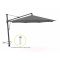 Glatz Sombrano S+ Easy Ampelschirm ø 400 cm
