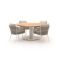 Bellagio Mineo/Grado ø170cm Gartenmöbel-Set 7-teilig