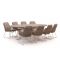 Intenso Isorella/ROUGH-Y Ellips 280cm dining tuinset 9-delig