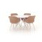 Hartman Le Soleil/Sora ø 127 cm Gartenmöbel-Set 5-teilig