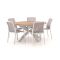 Bellagio Dranera/Fidenza ø 149 cm Gartenmöbel-Set 6-teilig stapelbar