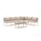 Bellagio Nova Siri/ROUGH-K  Ecklounge-Set 5-teilig