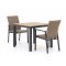 Manifesto Villongo/Fidenza 90 cm Gartenmöbel-Set 3-teilig stapelbar