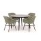 Hartman Delphine/Sophie Studio ø 128 cm Gartenmöbel-Set 5-teilig