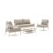 Bellagio Valli Sessel-Sofa Lounge-Set 4-teilig