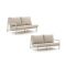 Bellagio Torre Muzza Lounge Element linker + rechter Arm 95 cm