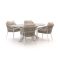 Bellagio Mineo/Induno Ellips 200 cm Gartenmöbel-Set 5-teilig
