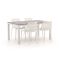 Forza Ripi/Fidenza 160 cm Gartenmöbel-Set 5-Teilig Stapelbar