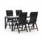 Bellagio Avenza/Fidenza 160 cm Gartenmöbel-Set 5-teilig verstellbar