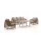 Manifesto Ortello/Fidenza Lounge-Esszimmer-Set 4-teilig 5-Sitzer