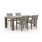 ROUGH-Batang Rope/ROUGH-X 200cm dining tuinset 5-delig stapelbaar