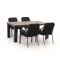 Tierra Outdoor Liv/ROUGH-X 180 cm Gartenmöbel-Set 5-teilig stapelbar