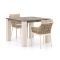 Apple Bee Milou/ROUGH-X 100cm dining tuinset 3-delig