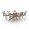 Bellagio Marudo/Furato ellips 240 cm Gartenmöbel-Set 7-teilig stapelbar