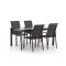 R&S Design Centallo/Sestino 160 cm Gartenmöbel-Set 5-teilig stapelbar