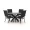 Bellagio Lugo/Fidenza ø 126 cm Gartenmöbel-Set 5-teilig stapelbar