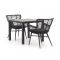Intenso Asti/Fidenza 90 cm Gartenmöbel-Set 3-teilig