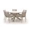Bellagio Marudo/Lodola ø 150 cm Gartenmöbel-Set 6-teilig Stapelbar