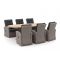 Intenso Mazzano/ROUGH-Y Ellips 240 cm Gartenmöbel-Set 7-teilig verstellbar
