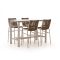 Bellagio Caronia/Trecenta 150 cm Gartenbar-Set 5-teilig stapelbar