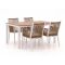 Manifesto Rivola/Fidenza 160cm dining tuinset 5-delig