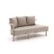 Bellagio Molino Gartensofa 180 cm inkl. Eckelement