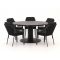 Tierra Outdoor Liv/La Fonte ø 150 cm Gartenmöbel-Set 6-teilig stapelbar