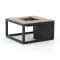 Cosiraw Lounge Feuertisch 100x100x55 cm
