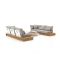 SUNS Tovara/Stockholm Ecklounge-Set 4-teilig
