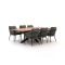 Bellagio Mineo/Induno Dänisch oval 240 cm Gartenmöbel-Set 7-teilig