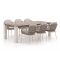 Bellagio Cupello/ROUGH-X 240 cm Gartenmöbel-Set 7-teilig